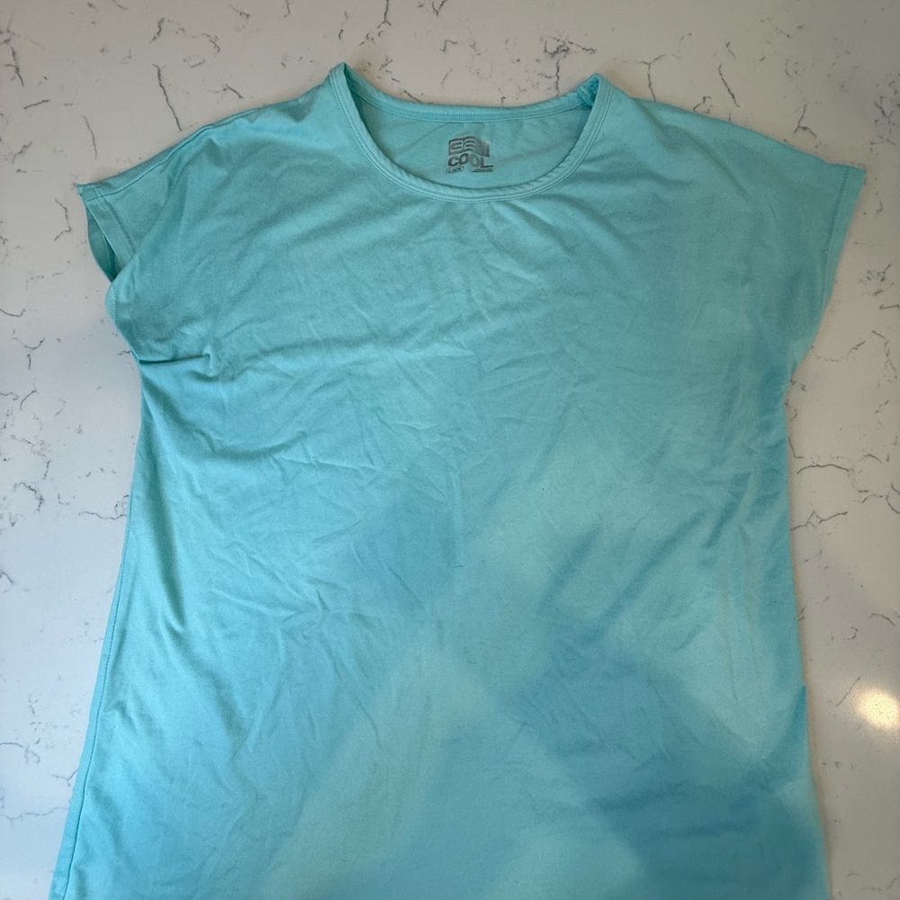 32 Degrees Blue Relaxed Fit Short Sleeve T-Shirt